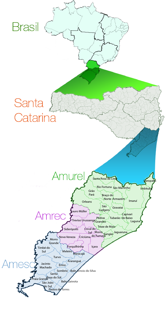 Mapa de SC